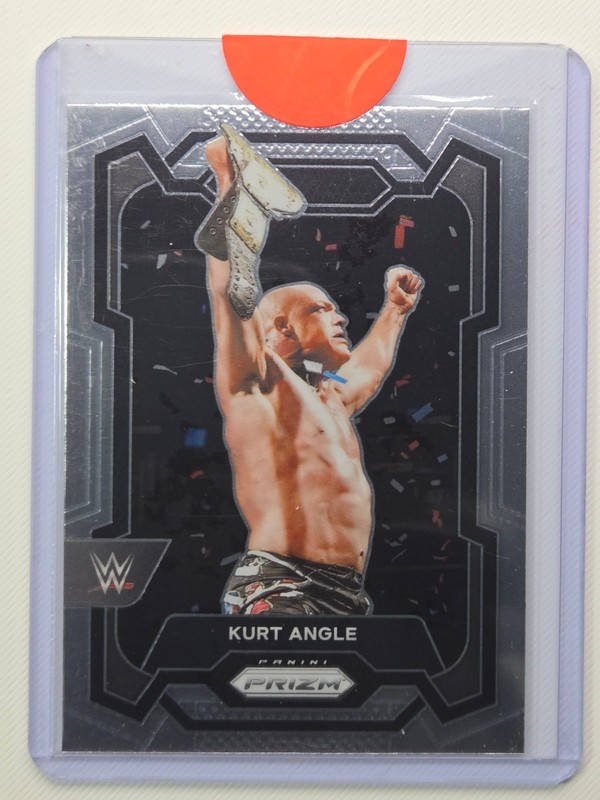 Kurt Angle 2024 Panini Prizm WWE #157 Base Trading Card