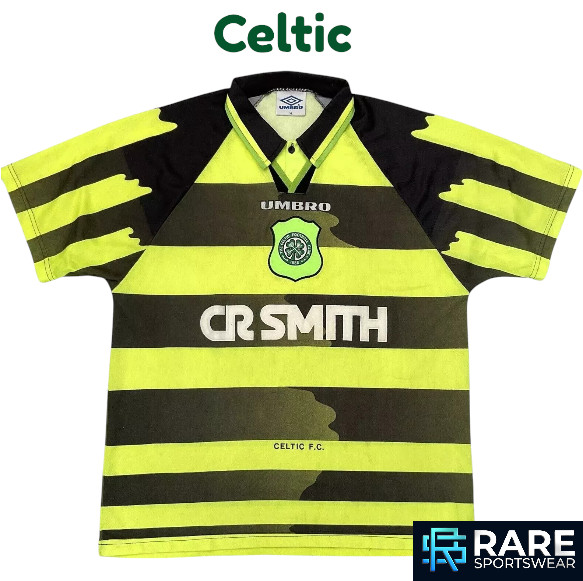 CELTIC 1996-97 AWAY FOOTBALL SHIRT XL ADULT UMBRO (VERY GOOD) VINTAGE