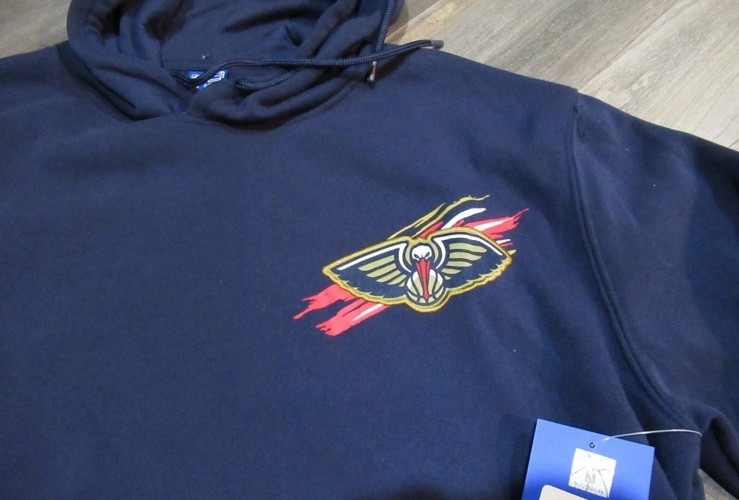 ULTRA GAME Men’s Fast Break New Orleans Pelicans PO Hoodie Sz. XL NEW VHM1271F gallery