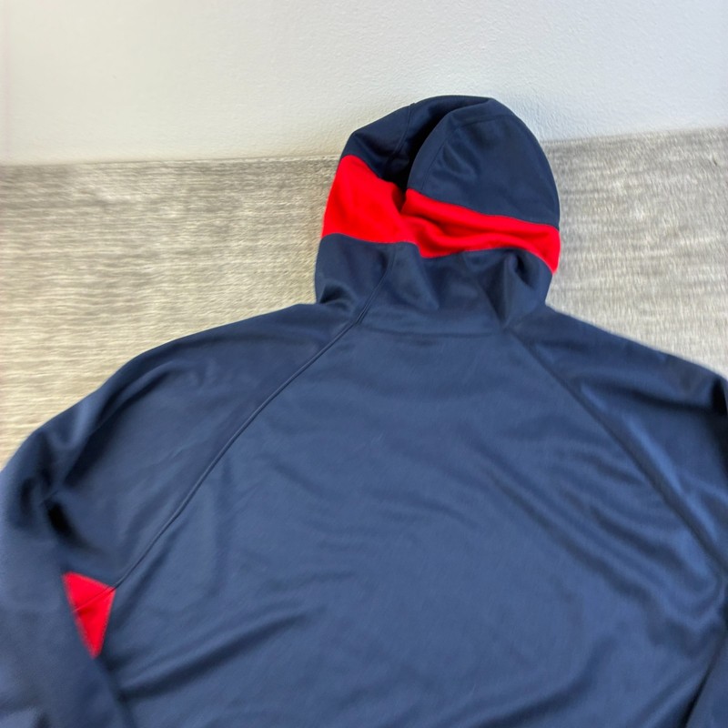 Gonzaga Bulldogs Nike Hoodie Mens Extra Large Blue Spotlight Warmup NCAA gallery