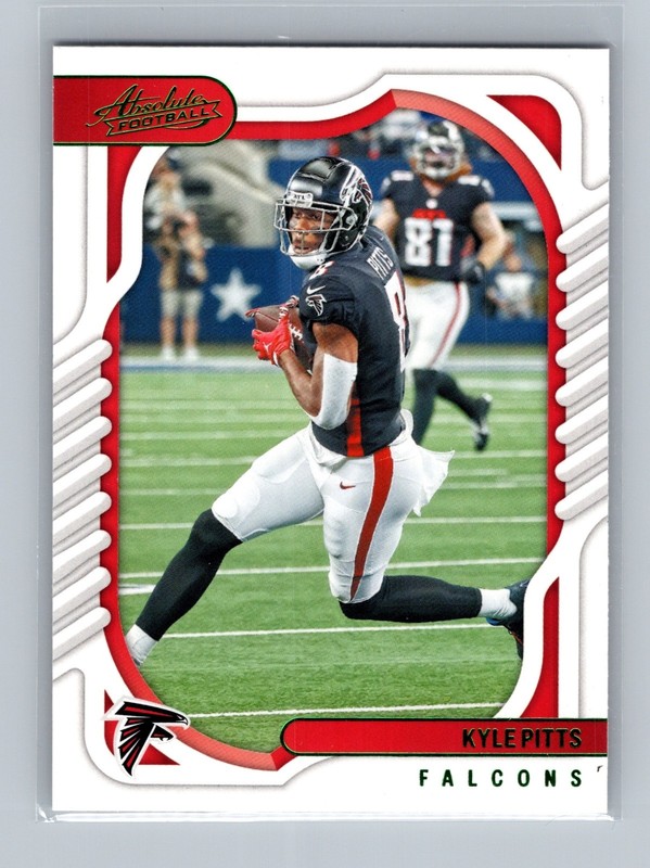 Kyle Pitts Atlanta Falcons #2 2022 Panini Absolute Green Football