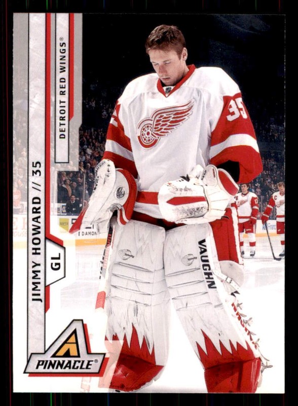 2010-11 Panini Pinnacle #130 Jimmy Howard Detroit Red Wings