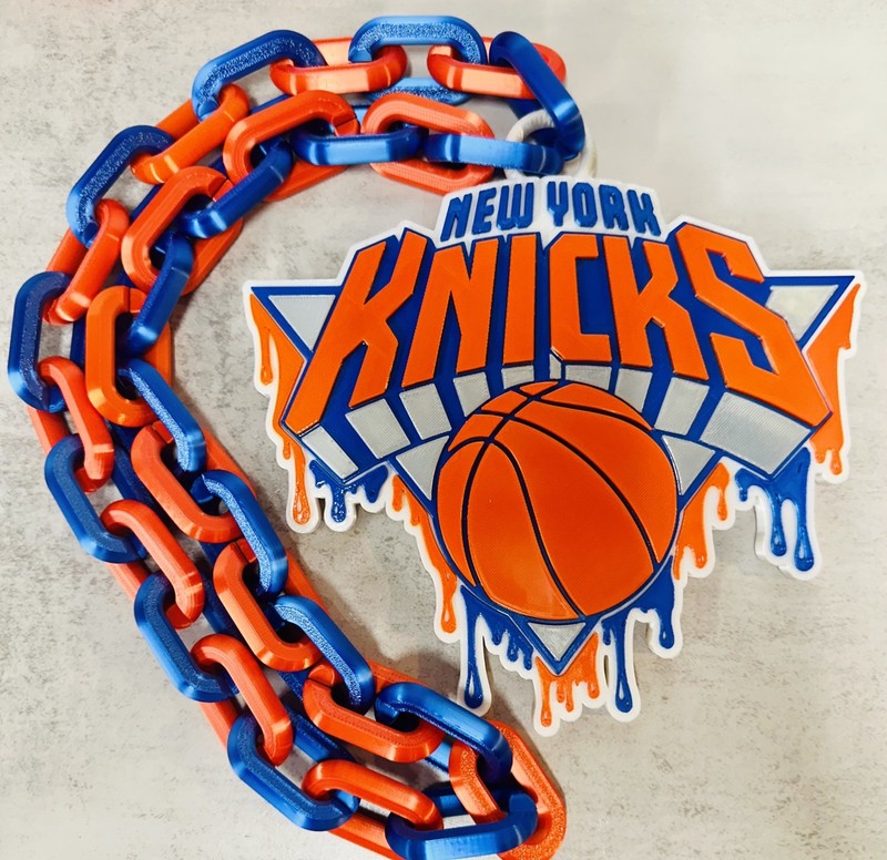 New York Knicks DRIP Hype Chain Necklace