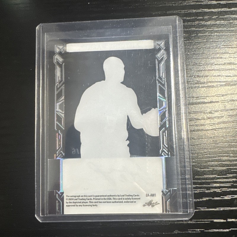 Antoine Walker 2024 Leaf Sports Heroes Blue Auto 6/6 gallery