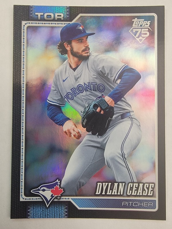 2026 Topps Series 2 Dylan Cease #547 Black Border Foil /10