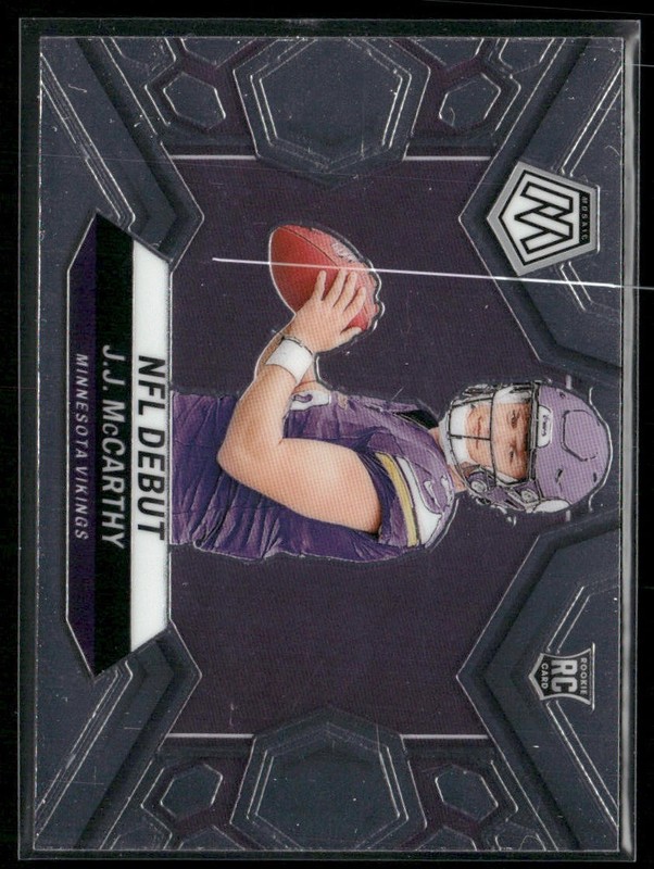 2024 Mosaic JJ McCarthty #275 (RC) NFL Debut