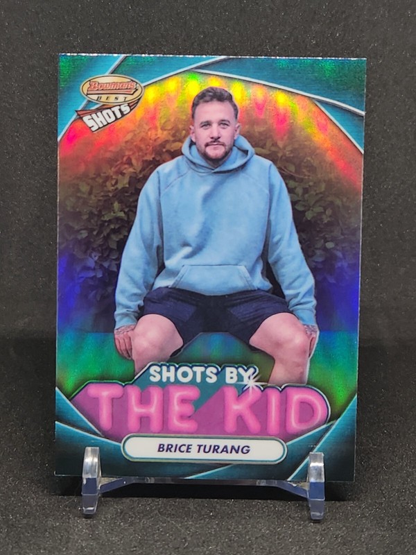 2024 Bowman’s Best #TK-13 Brice Turang – Shots by the Kid – Refractor