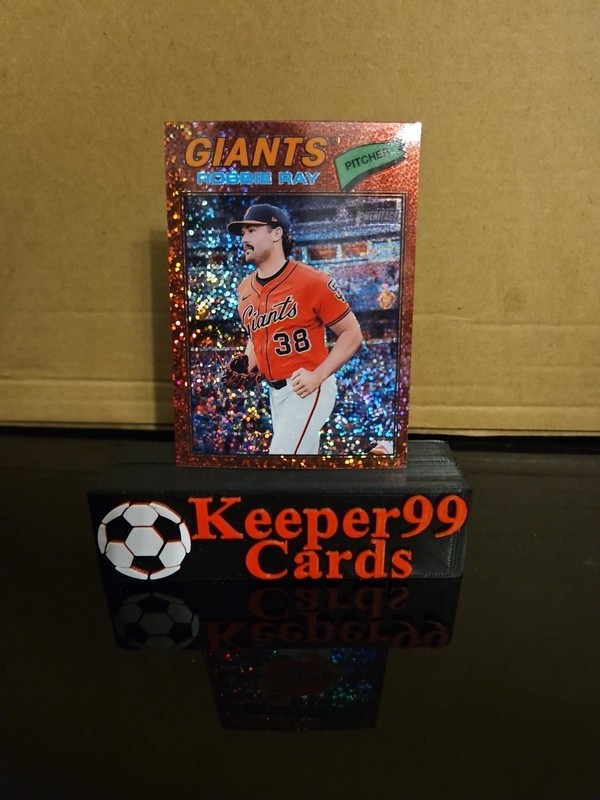 2026 Topps Heritage Robbie Ray #111 San Francisco Giants Burgundy Sparkle SP