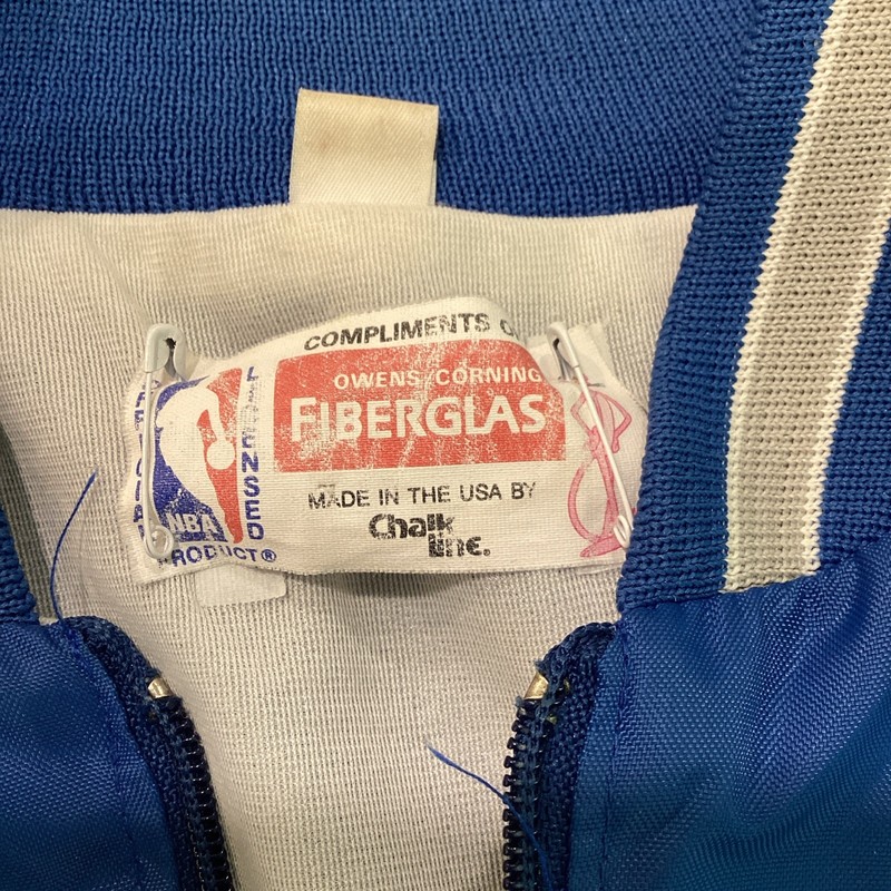 Vintage Minnesota Timberwolves Jacket Mens L Blue NBA Basketball see desc. gallery