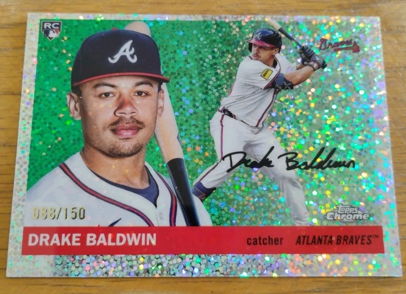 2025 Drake Baldwin Rc Platinum Speckle Refractor /150