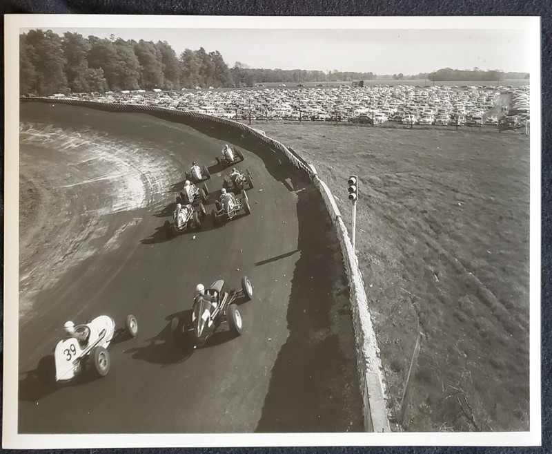 1930s Race Action Turn 4 Indianapolis Indy 500 IMS IndyCar 8×10 Photograph