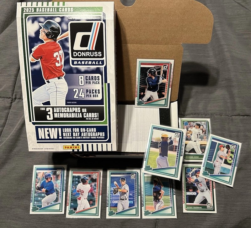 2025 Donruss Baseball Optic Silver Holo 1-200 You Pick ! Complete Your Set !