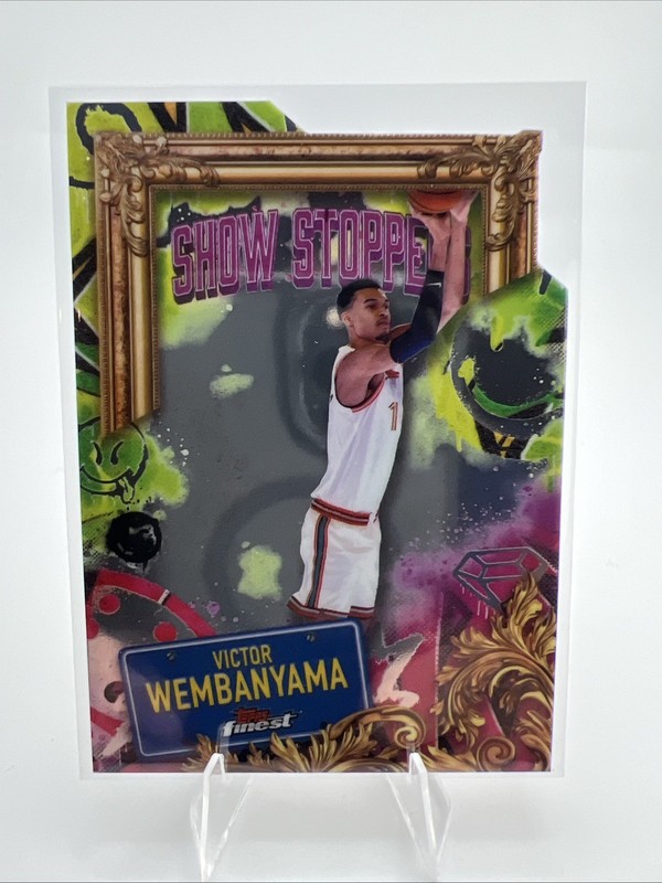 2024-25 Topps Finest – Showstoppers Victor Wembanyama, Victor Wembanyama #S-13