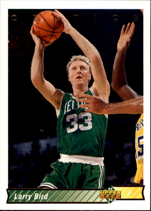 LARRY BIRD ~ 1992-93 Upper Deck Basketball Card #33 ~ Grade: NM-MT+