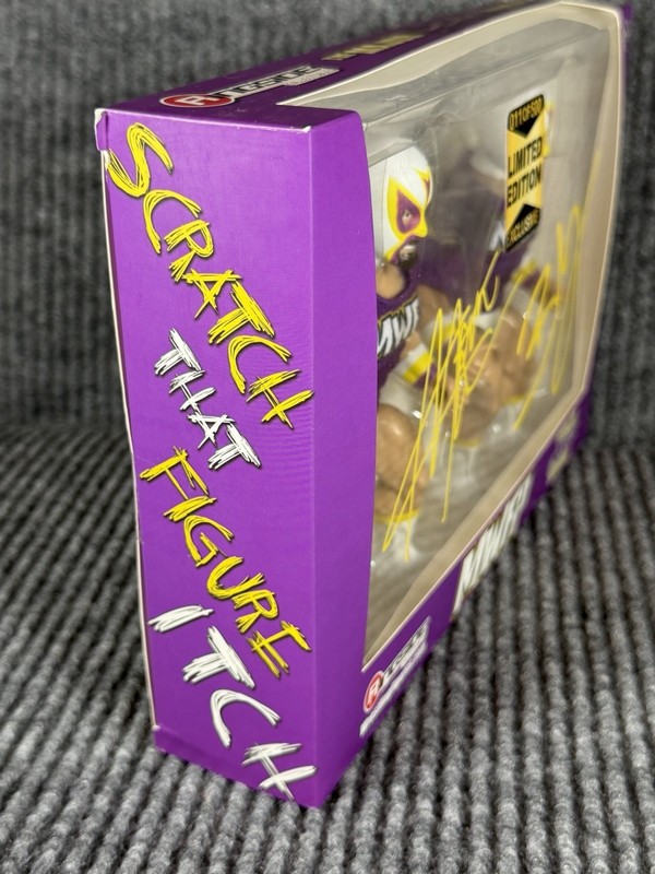 Major Wrestling Figure Podcast MWFP Autographed Ringside Limited Figures 011/500 gallery