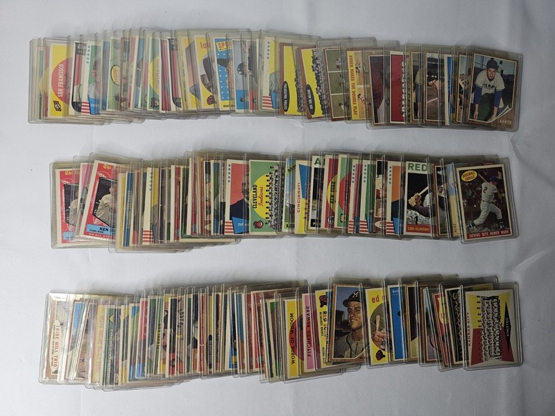 1950’s-1960’s Topps/Fleer/Misc Vintage Baseball Card Lot (105) HoF’s & More