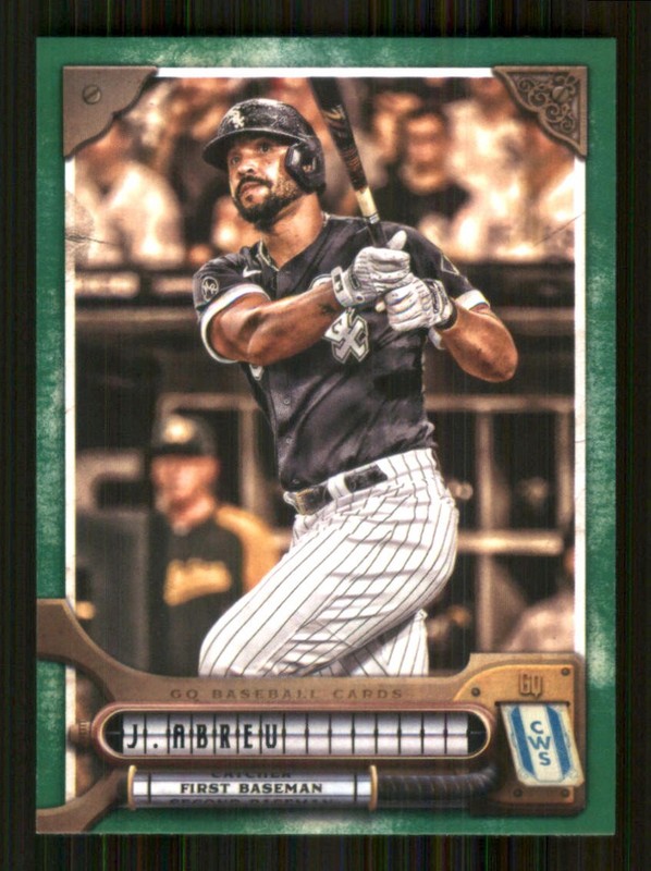 2022 Topps Gypsy Queen Green #155 Jose Abreu Chicago White Sox 10222