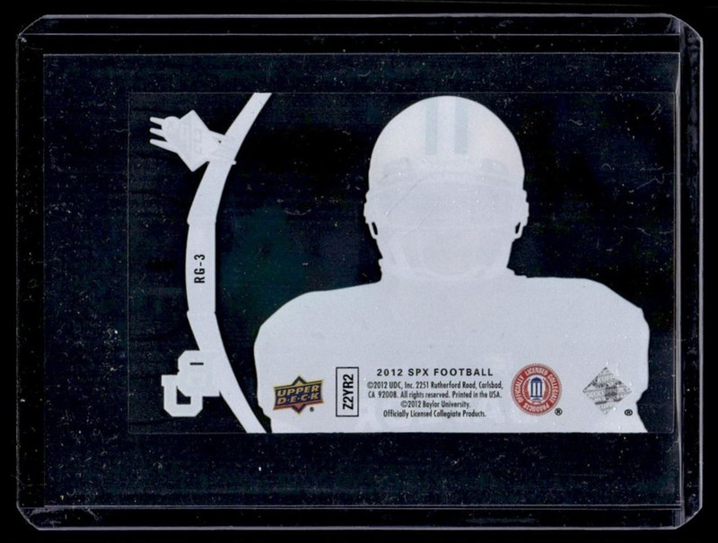 2012 SPx Shadow Slots Pose 3 Robert Griffin III #RG-3 gallery