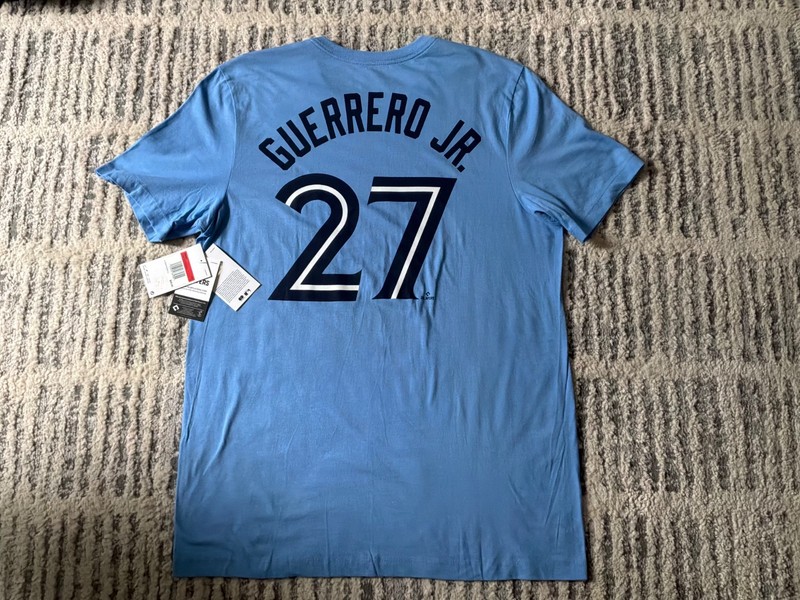 ~2 LEFT-NWT-Nike Men’s Vladimir Guerrero Jr. # 27 Toronto Blue Jays T-Shirt-XL