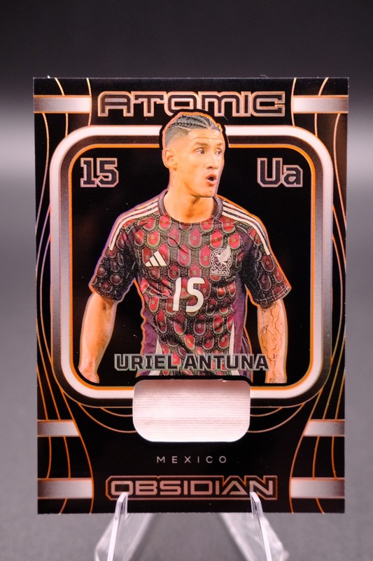 Uriel Antuna Orange Atomic Material /99 2023-24 Panini Obsidian