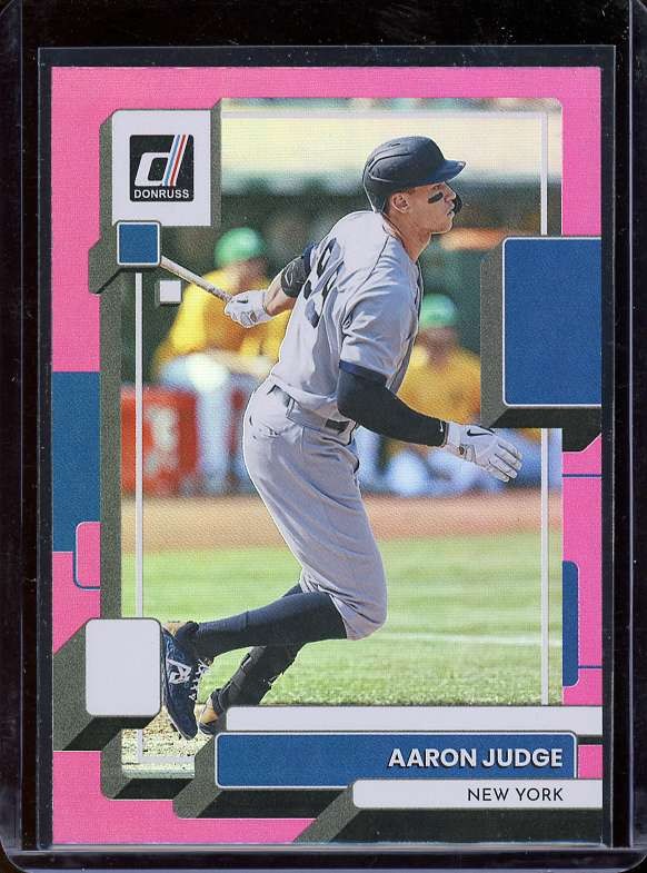 2022 Donruss – Holo Pink #173 Aaron Judge