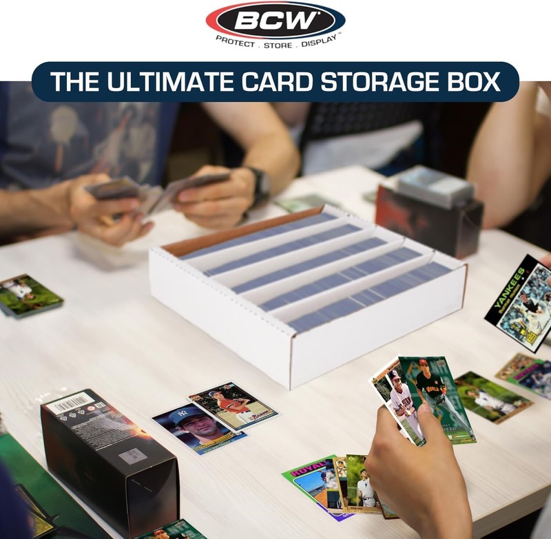 BCW 5000 Count Corrugated Cardboard Super Monster Box Sport Trading Card Storage gallery