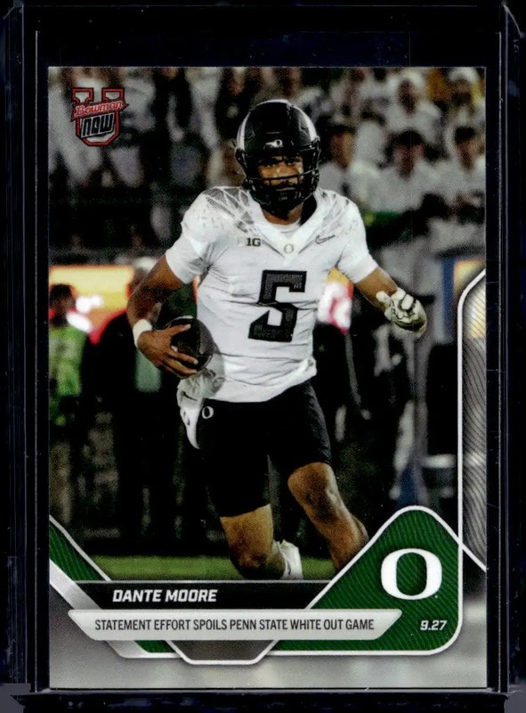 2025-26 Bowman U Now #21 Dante Moore Base Card (Qty)