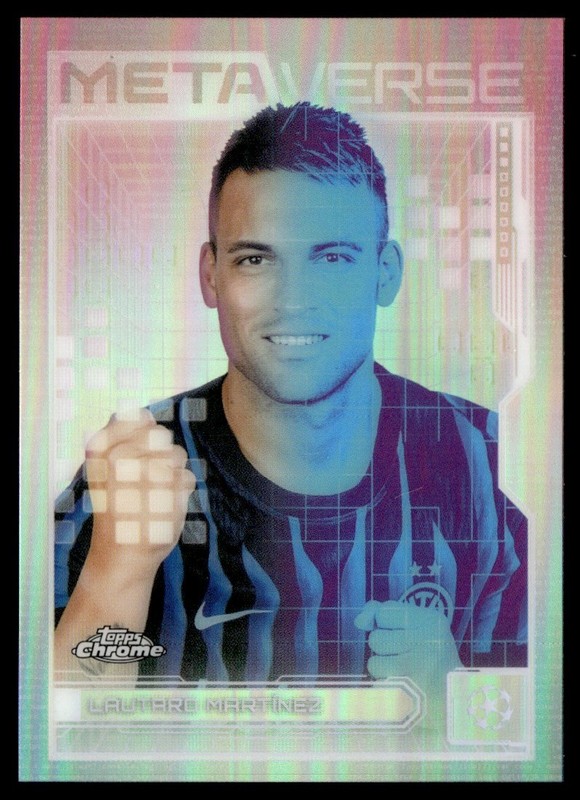 2026 Topps Chrome MetaVerse Case Hit Lautaro Martinez #MV-10 B