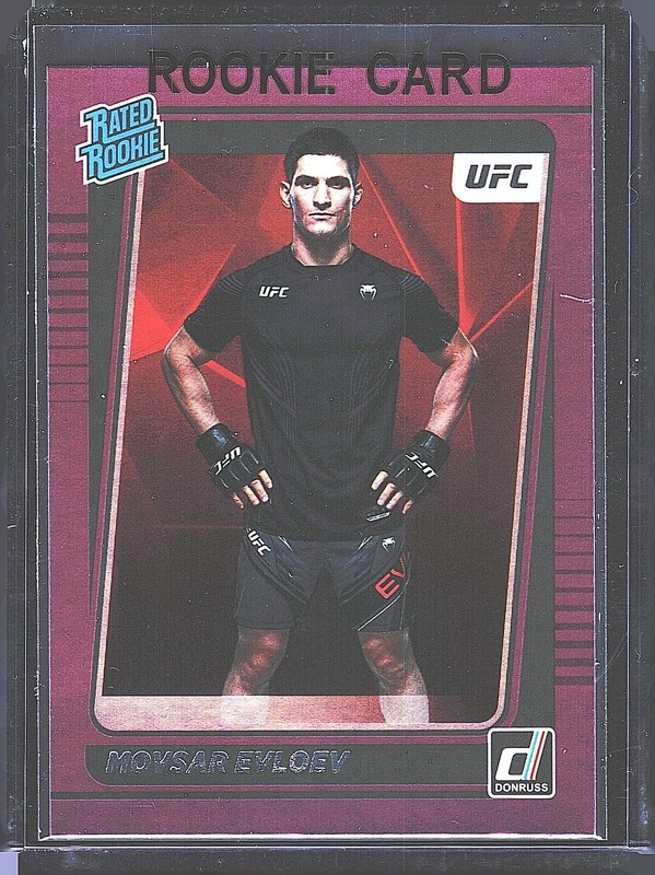 2022 Panini Donruss UFC “Purple Flood + Orange Laser + Press Proofs + Inserts”!!