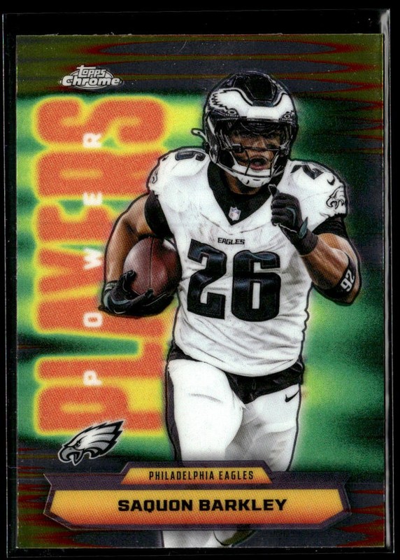 2025 Topps Chrome #PP-13 Saquon Barkley Power Players