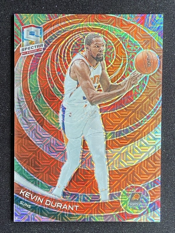 Kevin Durant 2022-23 Panini Spectra Meta Prizm /25 #52
