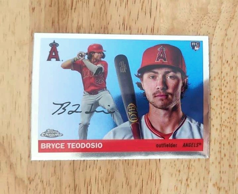 BRYCE TEODOSIO RC 2025 Topps Chrome Platinum