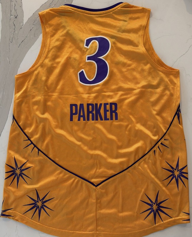 Y2K 2008 Adidas WNBA Los Angeles Sparks Candace Parker Jersey Size Small gallery