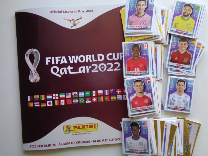 🔥 PANINI World Cup Qatar 2022 Complete 670 Sticker collection + album USA SALE