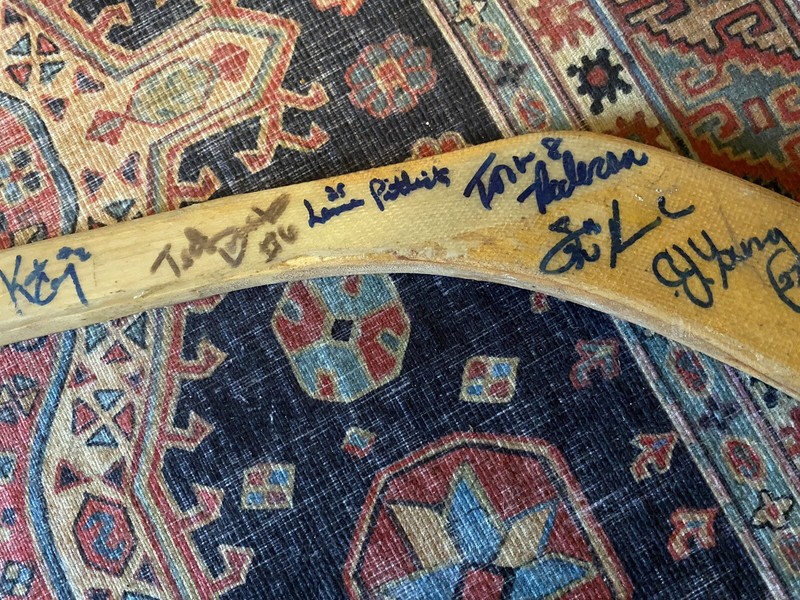 Koho ProFibre VTG LH Hockey Stick Autographed By Team 80s 90s New Unused gallery