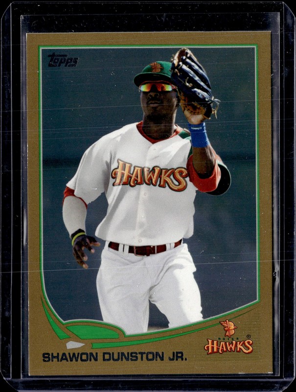 2013 Topps Pro Debut #83 Shawon Dunston Jr. Gold #/50
