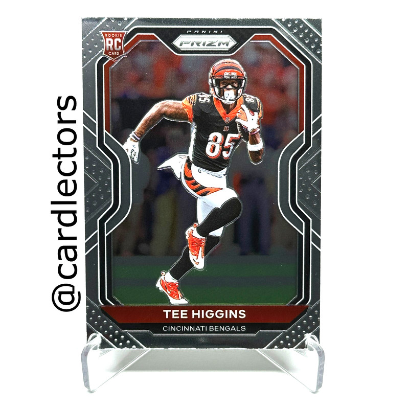 2020 Panini PRIZM Football TEE HIGGINS #308 RC Base Card Cincinnati BENGALS