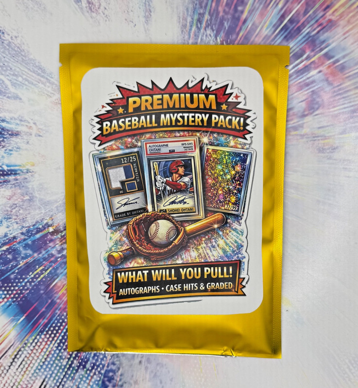 Sports Card Mystery Packs - Pick Your Sport: FOOTBALL, BASEBALL or BASKETBALL gallery