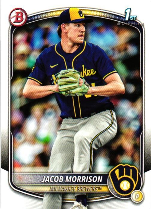 2025 Bowman Draft #BD-42 Jacob Morrison