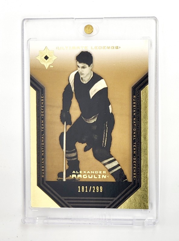 MINT #/ED ROOKIE 2004-05 Ultimate Collection Alexander Ragulin #49 RUSSIAN TEAM