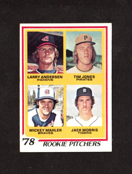 1978 Topps Baseball Jack Morris #703 HOF Ex+/Nm