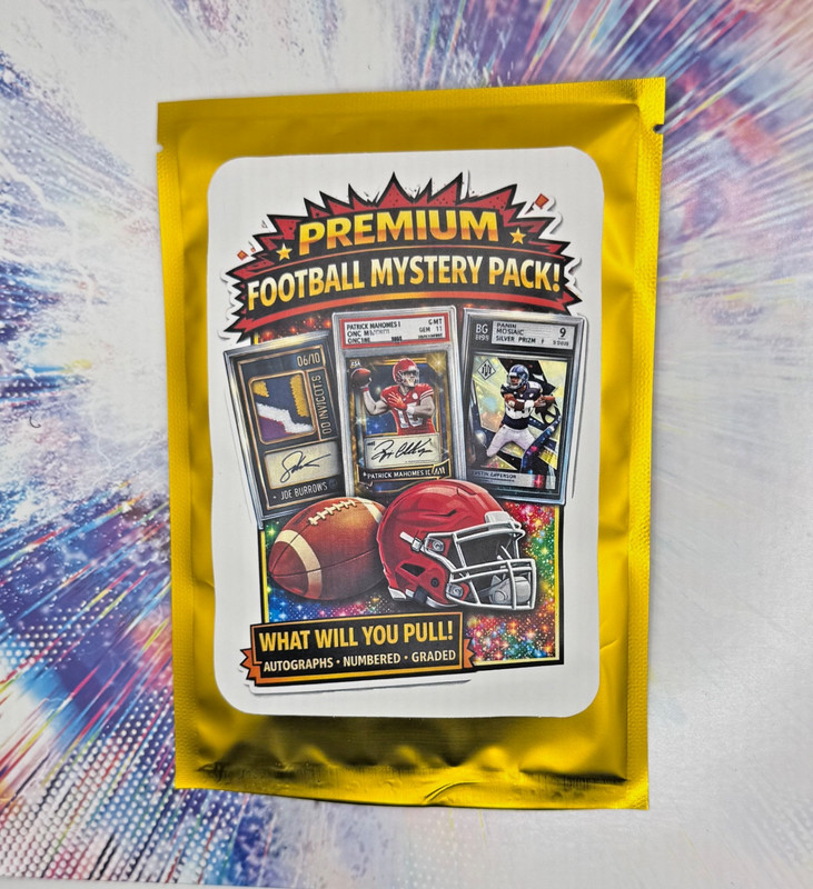 Sports Card Mystery Packs - Pick Your Sport: FOOTBALL, BASEBALL or BASKETBALL gallery