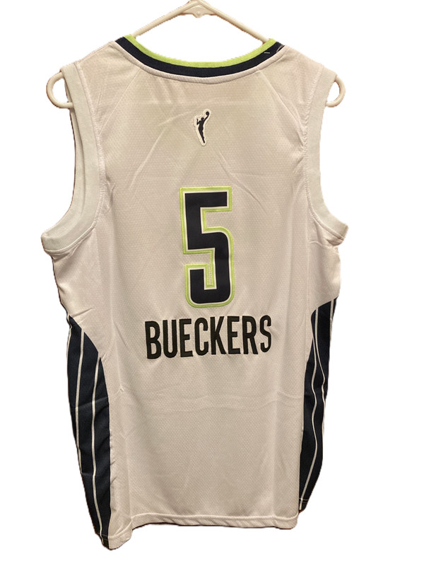 Paige Bueckers #5 Dallas Wings Stitched White Jersey Adult Size Medium