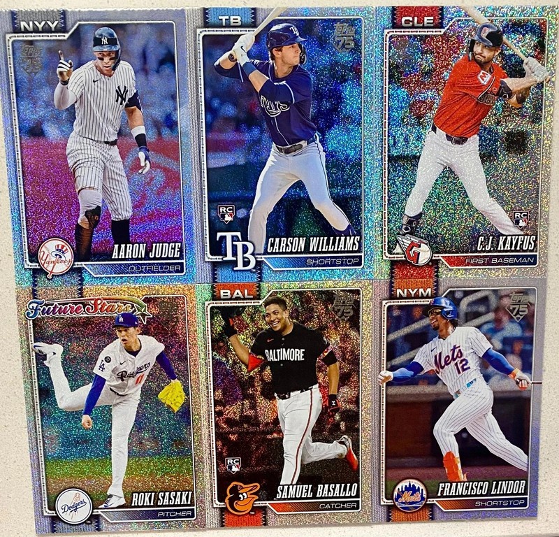 2026 Topps Series 1 Sandglitter Parallel #1-350 You Pick / Complete Your Set