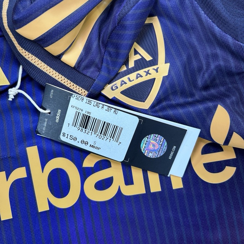 Los Angeles Galaxy Adidas Away 25/26 Purple Jersey Authentic Size Small NWT gallery