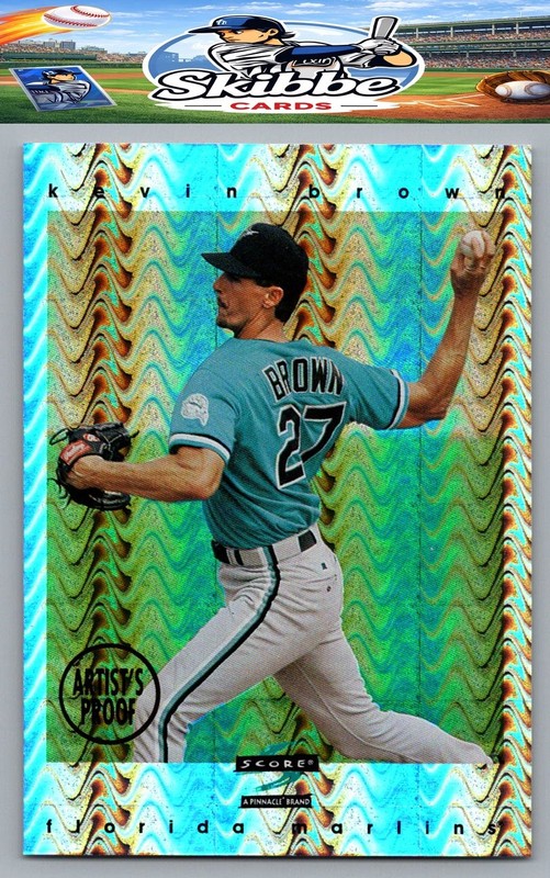 1997 Score #127 Kevin Brown Artist’s Proof Holofoil
