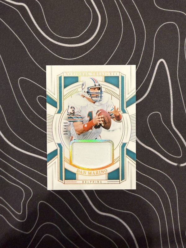 2024 Panini National Treasures Franchise Treasures Dan Marino #FT-DMO /10