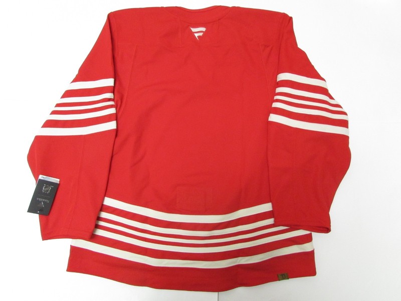 DETROIT RED WINGS CENTENNIAL FANATICS AUTHENTIC PRO HOCKEY JERSEY gallery