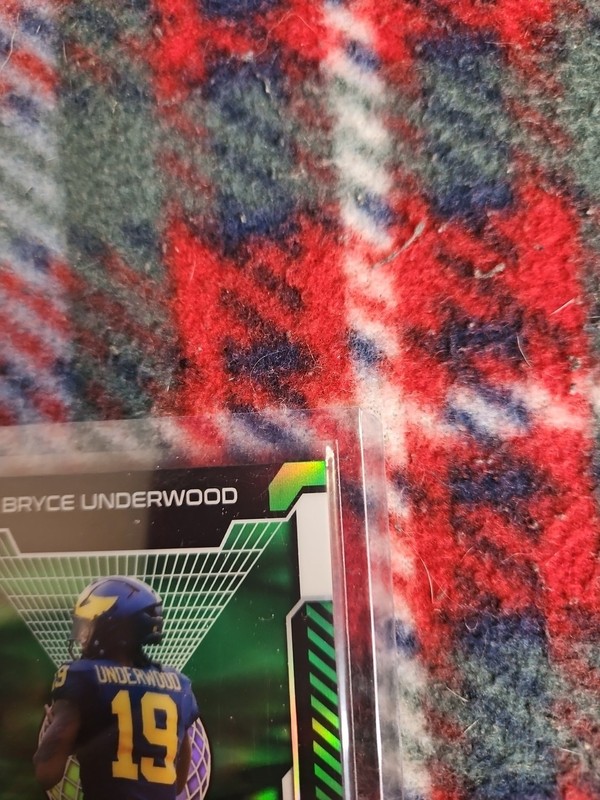 2025 LEAF OPTICHROME HOLO ROOKIE AUTO 2/6 BRYCE UNDERWOOD MICHIGAN WOLVERINES 🔥 gallery