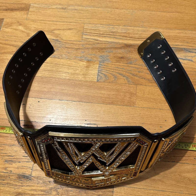 WWE Scratch Logo 2013 replica commemorative belt FIGS V1 gallery